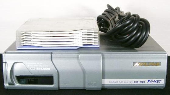アルパイン 6連奏 CDチェンジャー CHA-S607 デジタル光出力端子